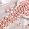 Perlas Imitación Swarovski en Stock para Manualidades 2-16mm Cuentas de Vidrio 5810 Agujero Recto Accesorios para Colgantes de Collares DIY Cuentas Sueltas