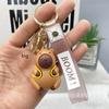 Adorable Colgante Llavero Capibara Cerdo de Guinea Dibujo Animado Cadena para Teléfono Móvil Colgante Pequeño para Mochila Celebrante Cibernético Muñeco Capibara Lote