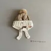 Estilo Coreano Niños y Niñas Otoño e Invierno Sombreros Nuevos Bebé Cálido Lana Protección para Orejas Niños al Aire Libre Engrosados Resistentes al Viento Sombreros
