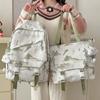 Mochila Escolar Transfronteriza para Mujer de Alto Valor Nuevo Estilo Chino Gran Capacidad Moderna Sencilla Combinable Estudiante de Preparatoria Estudiante Universitario