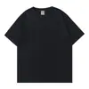 Camiseta Publicitária de Algodão Puro com Logo Personalizado de Manga Curta Roupa de Trabalho Uniforme de Turma Gola Redonda Camiseta Cultural Uniforme de Grupo Familiar