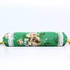 Almofada Cilíndrica de Artemísia, Almofada Cervical Doce, Almofada com Suporte de Pescoço Removível, Almofada de Artemísia em Tecido Grosso com Estampa Floral, Almofada de Moxabustão, Almofada para Ombro e Pescoço