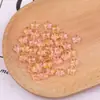 Cuentas de Vidrio de Estrella de Cinco Puntas Degradado Chapado en Color de 8 mm Cuentas con Agujero de Forma Especial Pulsera DIY Collar Estrellas Sueltas Accesorios de Joyería