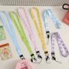 Lanyard Colgante para Cuello de Dibujos Animados Estilo K para Chicas, Set de Tarjeta Dura para Estudiantes, Cuerda Larga para Permiso de Trabajo, Teléfono Móvil, Memoria USB, Cuerda Larga para Colgar