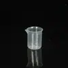 Vaso medidor de plástico vaso de precipitados de 5000 ml cilindro graduado de 25-5000 ml taza graduada de PP para té de leche taza para hornear taza para cerveza de barril