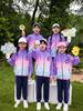 Ropa de Clase para Niños Arcoíris Traje Uniforme Escolar para Estudiantes de Primaria Ropa de Primavera y Otoño Juegos Ropa para Jardín de Infantes Cambio Gradual Admisión Maestros