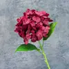 Flores Artificiais Cor Gradiente 3D Hortênsia Decoração de Casa Arranjo de Cena de Casamento Flores de Seda Flores Artificiais Transfronteiriças Venda por Atacado