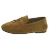 Sapatos únicos, versáteis, com salto oculto, mocassins de calçar, femininos, de sola macia, elegantes e confortáveis, perfeitos para dias preguiçosos, coleção outono 2026