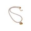 Collar de perlas estilo chino de Año Nuevo con carácter fu, bolsa de la suerte, retro, estilo nacional nicho temperamento, suéter de alta gama, collar para clavícula para mujer