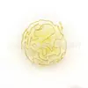 Flores de Gasa Nieve Hechas a Mano DIY de 5.5 cm con Borde Dorado, Ropa, Zapatos y Sombreros de Mujer, Flores Decorativas de Gasa Nieve, Flores de Chifón
