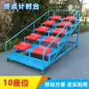 Soporte de Árbitro Móvil Retráctil para Línea de Meta Tribuna de Cronometraje para Estadio Escolar Campo Deportivo Tribuna para Competencia de Atletismo