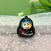 Llavero Lindo Creativo Colgante Pequeño Bolsita Escolar de Adentro Hacia Afuera Llavero Luz Nocturna Pequeño Regalo Pequeño Cultural y Creativo Pareja