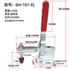 Dispositivo de Fijación Vertical para Pieza de Trabajo Dispositivo de Sujeción Pinza de Soldadura Pinza de Torno Pinza de Presión 101H GH10247