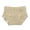 50 Piezas de Ropa Interior Femenina Modal Color Nude 10A Antibacteriana de Cintura Media con Entrepierna Amplia y Extendida de Algodón Ropa Interior que No Aprieta para Mujeres