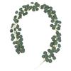 Amazon Planta Simulada Hojas de Eucalipto de Seda Enredadera Hoja Verde Techo Boda Enredadera Colgante de Pared Decoración de Fondo para el Hogar