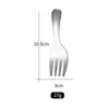Wow Acero Inoxidable 304 Cucharilla de Té Mango Corto Medición Cuchara Redonda Pequeña Creativa Adecuada para Niños Cuchara para Helado Granos de Café Postre