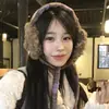 Orejeras de Felpa de Estilo Coreano de Alta Calidad para Mujer, Nuevas Orejeras Gruesas y Cálidas para Otoño e Invierno, Orejeras de Moda para Ciclismo