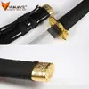 Danza de la espada cos noche izquierda texto cuchillo corto cosplay animación rendimiento accesorios equipo cuchillo de madera sin filo