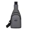 Bolso de Pecho para Hombre Nuevo Versátil Bolso Cruzado en el Pecho Ligero Tela Oxford Multicapa Viaje Deportes Bolso de un Solo Hombro Mochila de Moda