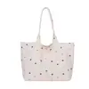 Bolso cruzado versátil estilo coreano casual de gran capacidad con lunares, bolso de hombro de moda versátil fresco y casual para niñas