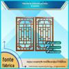 Guangdong alumínio janela grades fábrica rua renovação oco liga de alumínio janela grades chinês retro cortina parede decoração esculpida placa de alumínio