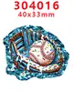 Accesorios Acrílicos de Dibujos Animados con Brillo Transfronterizos Accesorios para Joyería DIY de Resina Parche Pasador Pasador Gt-T-303427