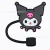 Tapa para pajita Sanrio, funda de silicona de grado alimenticio para pajita, tapa antipolvo para pajita de 10 mm, tapón para pajita de 8 mm