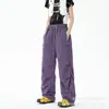 Pantalones de Trabajo de Secado Rápido Woodpecker para Mujer, Delgados y Elegantes de Verano, Pantalones Paracaidistas para Senderismo con Protección Solar al Aire Libre, Ropa de Trabajo Deportiva para Aventuras