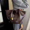 Bolso tote retro de alta gama para mujer, nuevo y moderno bolso de hombro minimalista de 2026 con gran capacidad