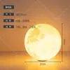 [Personalizado] Lâmpada Italiana Moonlight de Designer Moderna em Formato de Lua para Ambiente em Quarto, Cadeira, Poltrona, Lua