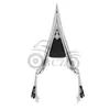 Accesorios para motocicleta son adecuados para Harley 883 modificado respaldo trasero de pasajero partido puntiagudo cojín trasero 04-22