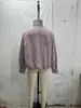 Gabardina europea y americana transfronteriza para mujer, moda casual retro con cremallera y cuello alto de ajuste holgado, superventas de AliExpress en color rosa
