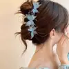 Super Hada Mariposa Pinza Grande para el Cabello para Mujer 2025 Nueva Pinza para el Cabello de Gama Alta Pinza Tiburón Tocado Ins