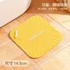 Tampa de Ralo Quadrada Transfronteiriça Tapete de Silicone Tapete Anti-Entupimento para Ralo de Banheiro Vaso Sanitário Adesivo de Ralo Anti-Inseto Anti-Odor Anti-Odor