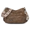 Diseño de Nicho Vintage 2026 Nuevo Bolso Cruzado de un Solo Hombro Versátil Casual para Viajes Diarios Bolso Pequeño Multicapa de Gran Capacidad para Salidas