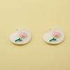 Fábrica directa diy joyería pintura en aerosol al óleo flor color Tulipán aleación accesorios pulsera accesorios llavero