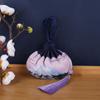 Bolsita bolsita portátil estilo antiguo Festival del Bote del Dragón paquete de material diy bolsa de incienso lavanda repelente de mosquitos monedero Hanfu bolsa vacía