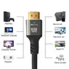 Cable HDMI de Alta Definición 8K Versión 2.1 Cable de Conexión para Computadora TV Monitor Decodificador Proyector 1.5m 3m