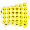 Sticker redondo de carita sonriente tamaño sticker de caricatura cara plana cara llorando sticker de expresión linda sticker de recompensa de elogio de jardín de niños para niños