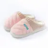 Pantuflas de Algodón para Mujer, Suela Gruesa, Otoño e Invierno, Uso en Casa, Pareja Interior, Cálidas, Lindas, Antideslizantes, Pantuflas de Algodón para Hombre al por Mayor