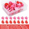 Tachinhas de Plástico em Formato de Coração, Alfinetes de Posicionamento de Coração, Tachinhas Rosa Amor de Menina, Alfinetes de Cortiça DIY em Várias Especificações