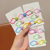 Grampo de Cabelo Nuvem para Crianças BB Clip Clip de Testa Acessório de Cabelo para Meninas, Ornamento de Cabelo para Fios Soltos, Presilha para Franja Lateral, Grampo Colorido