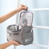 Paishilong Nueva Bolsa de Lavado Catiónica Portátil de Gran Capacidad Bolsa de Almacenamiento Multifuncional para Viaje con Gancho