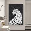 Pintura Decorativa Retro de Alto Padrão para Sala de Estar Arte de Nicho Cisne Preto e Branco Pintura de Chão para Sofá Estilo Antigo Pintura de Pendurar para Entrada