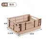 Cesta de Almacenamiento Cesta Plegable Caja de Almacenamiento de Escritorio Caja de Almacenamiento Apilable para Sala de Estar Organizador de Cestas para Snacks y Juguetes