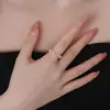 Anillo Hueco Montaña Dorada del Sol para Mujer, Diseño de Nicho, Moderno y Único, Anillo Abierto Sencillo Ajustable