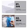 Caja de almacenamiento de mascarillas de tres compartimentos, para montar en la pared, para uso comercial en restaurantes de cadena, diseñada para un fácil acceso en la entrada, y adecuada para colgar en la pared; hecho de acrílico