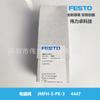 Válvula de controle pneumático FESTO J-5-PK-3 4503 nova original genuína duas vias cinco portas controle elétrico duplo