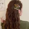 Nuevo Estilo Pinza para el Cabello para Flequillo, Pasador de Acetato para Frente y Lado, Set de 3 Pinzas para el Cabello para Fijar Cabello Suelto, Pinza Retro 2025Bb