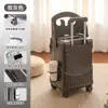 Mala Infantil de 20 polegadas com Abertura Frontal, Rodas com Freio e Encosto Elevado para Viagens de Pais e Filhos, Atacado